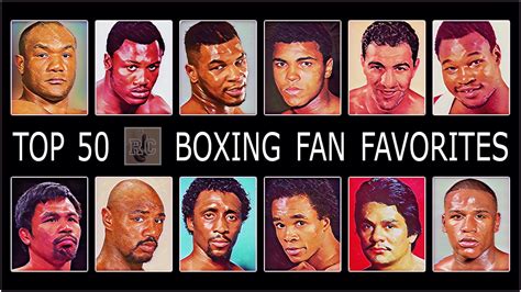 boxing favorites.